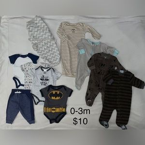 0-3month baby boy clothes